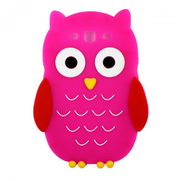 Wholesale Samsung Galaxy S3 / i9300 3D Owl Case (Pink)